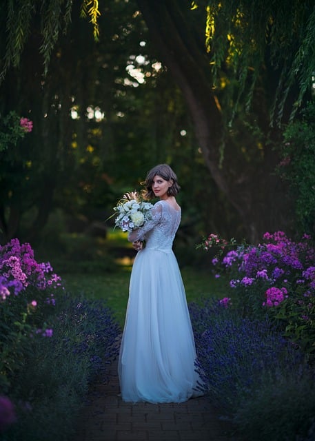 Noiva, Vestido De Noiva, Buquê