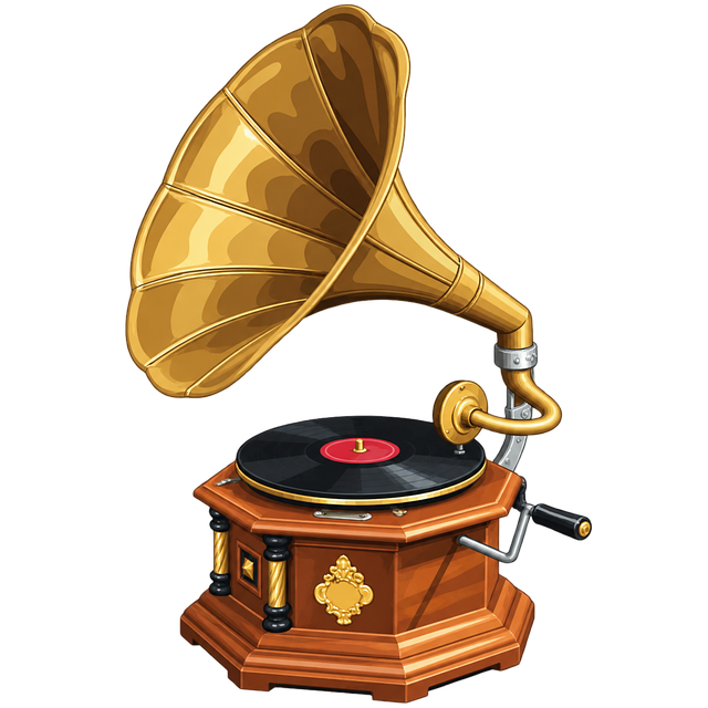 Free Gramophone Vintage Gramophone vector and picture
