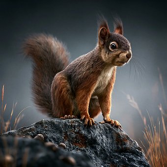 Ardilla, Naturaleza, Vida Silvestre