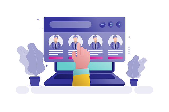 Free recruitment hiring selection vector