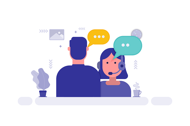 Free communication customer service infographic vector
