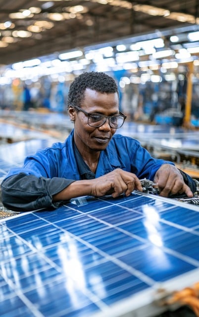 Tehnician, Panou Solar, Fabrică
