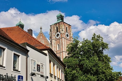 Free Church Clock photo and picture