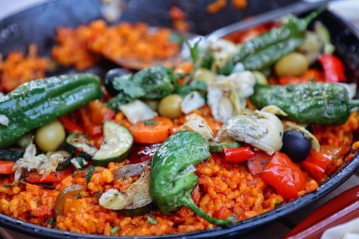 Free Paella Spanish Cuisine photo and picture