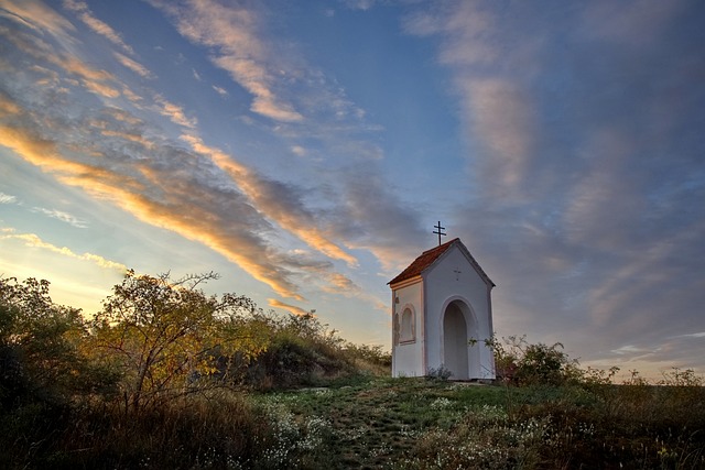 Kapelle, Architektur, Natur, Weg