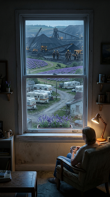 Free Window Caravan illustration and picture