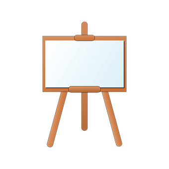 Lærred, Stativ, Kunst, Tegning, Tom, Træ