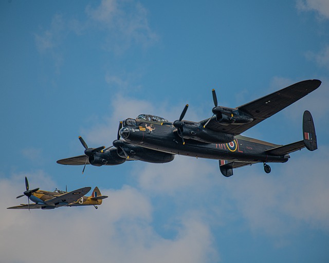 Fly, Himmel, Historisk, Eskadrille