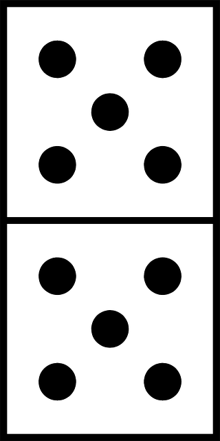Domino, Spil, Brikker, Tal, Anbringelse