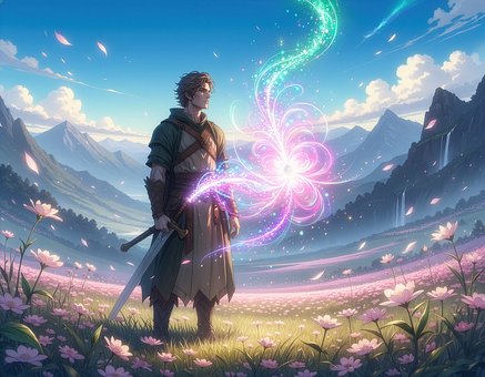 Fantasie, Anime-Charakter