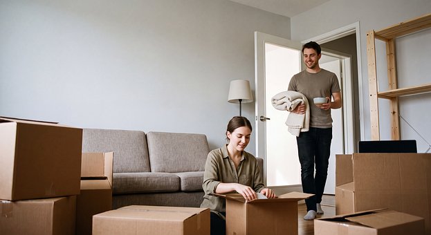 Par, Bevægelse, Kasse, Pakning, Hjem