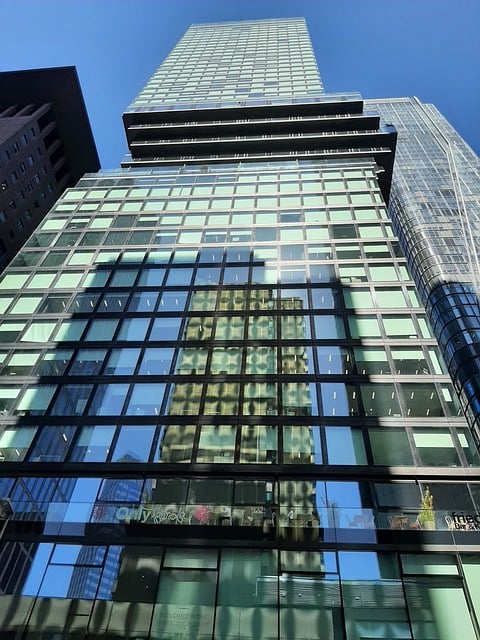 Skyskraber, Arkitektur, By, Sky