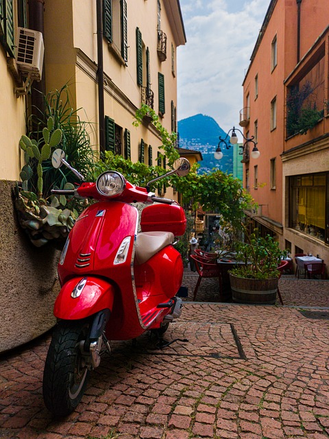Free Scooter Red photo and picture