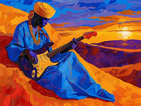 Free Desert Blue illustration and picture