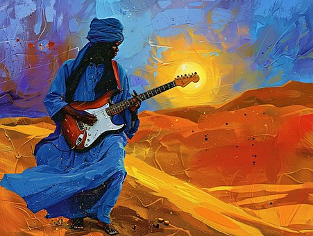 Free Desert Blue Garment illustration and picture