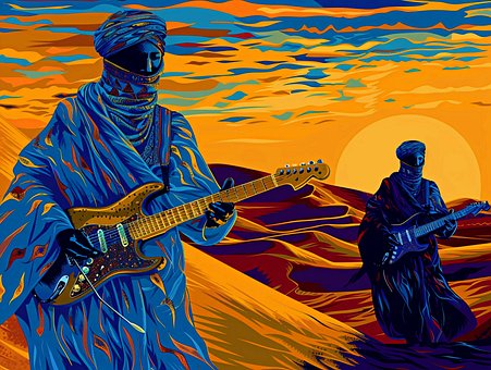 Free Africa Musician illustration and picture