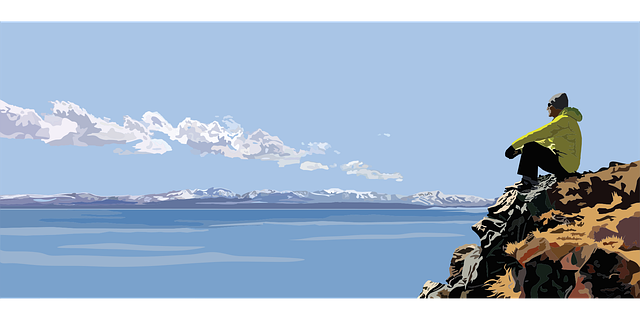 Free nature landscape quiet illustration
