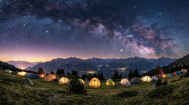 Free Stars Milky Way illustration and picture