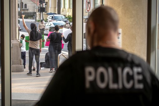 Free Protest Police photo and picture