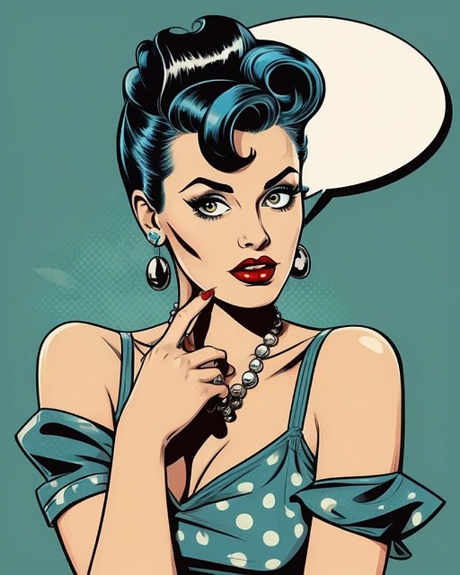 Free Rockabilly Vintage illustration and picture