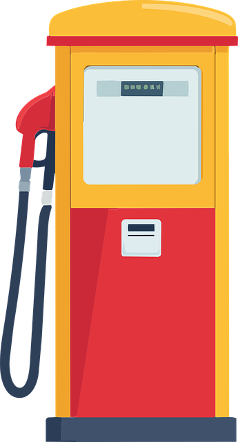 Free Gas Pump Fuel Station vector and picture