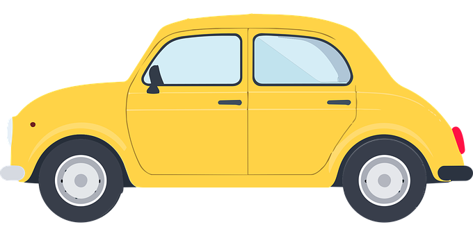 Free Car Yellow vector and picture