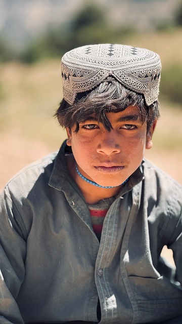 Free Afghan Boy Afghan Village photo and picture