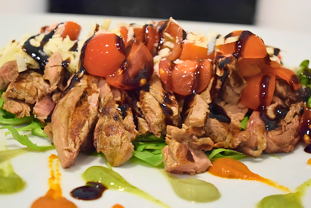 Vlees, Rundvlees, Tagliata, Parmezaan
