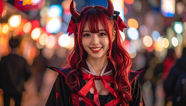 Femeie, Cosplay, Costum, Tânăr, Japonia