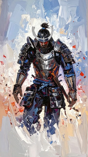 Samurai, Pictură În Ulei, Fantezie