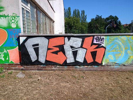 Граффити, Стена, Городское Искусство