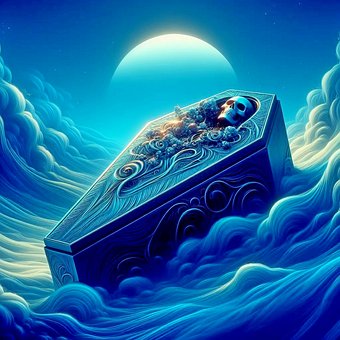 Free Death Coffin illustration and picture