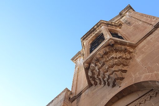 Arkitektur, Mardin, Tyrkiet, Sten, Hus