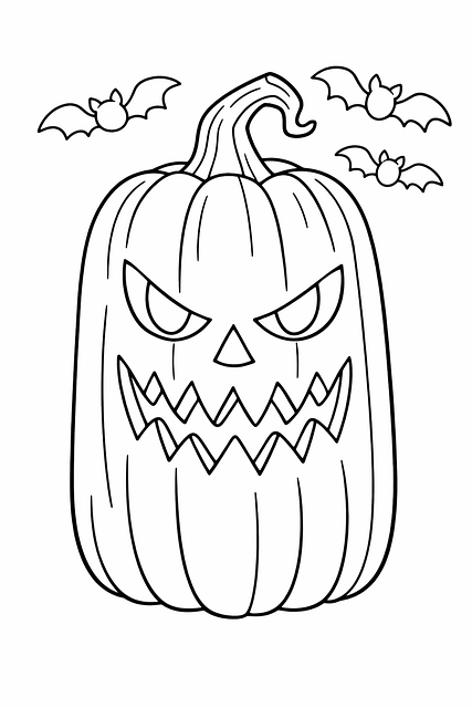Pompoen, Vleermuizen, Halloween