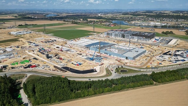 Free Construction Site Aerial View photo and picture