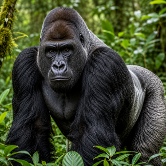 Free Gorilla Primate illustration and picture