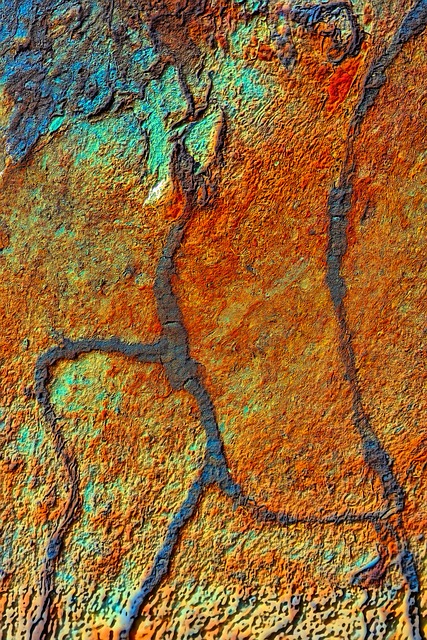 Abstração, Textura Colorida, Arte