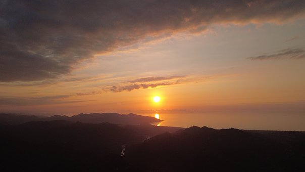 Free Sunset Clouds photo and picture