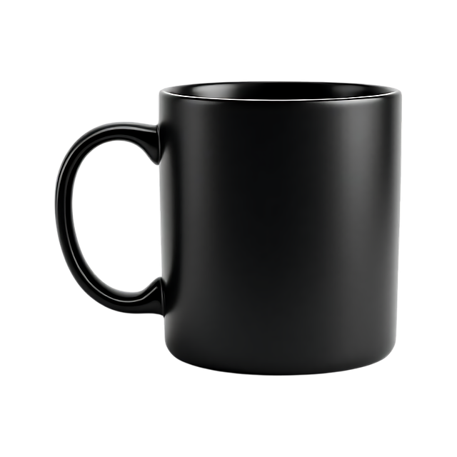 Free mug ceramic black illustration