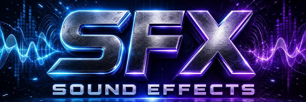 Sfx, Soundeffekte, Blau, Futuristisch