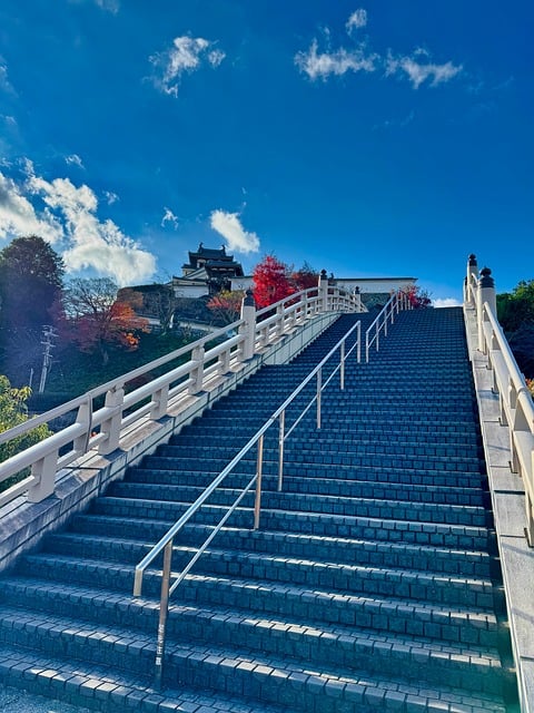 Free Stairs Sky photo and picture