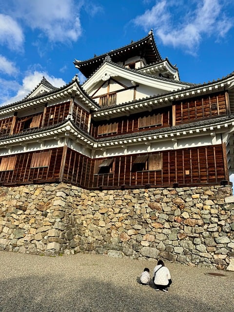 Free Japanese Castle Wooden Architecture photo and picture