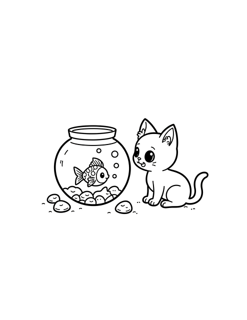 Free Animal Cat illustration and picture