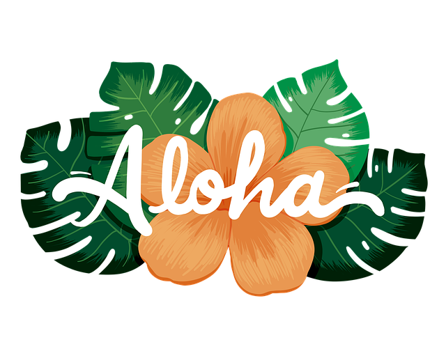 ดอกไม้, Aloha, การพิมพ์