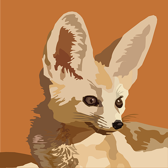 Free Fennec Desert vector and picture