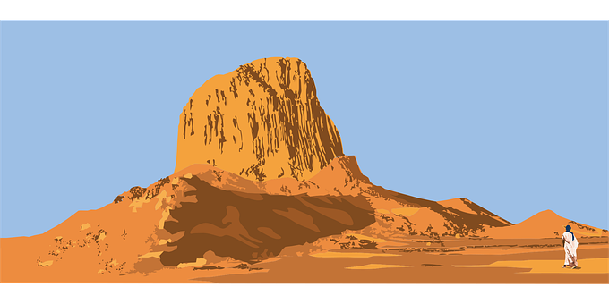 Free Sahara Hoggar vector and picture