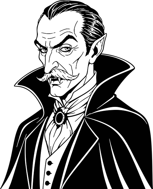 Free Vampire Dracula vector and picture
