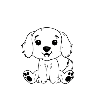 Free Dog Pet illustration and picture