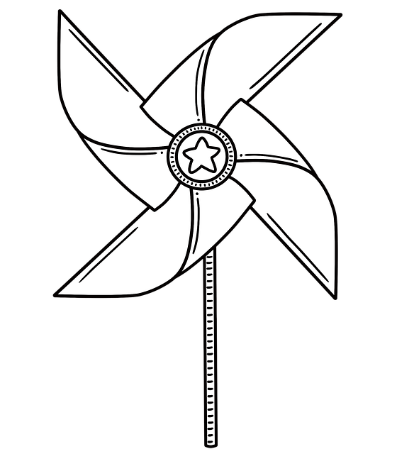 Free Pinwheels Wind illustration and picture
