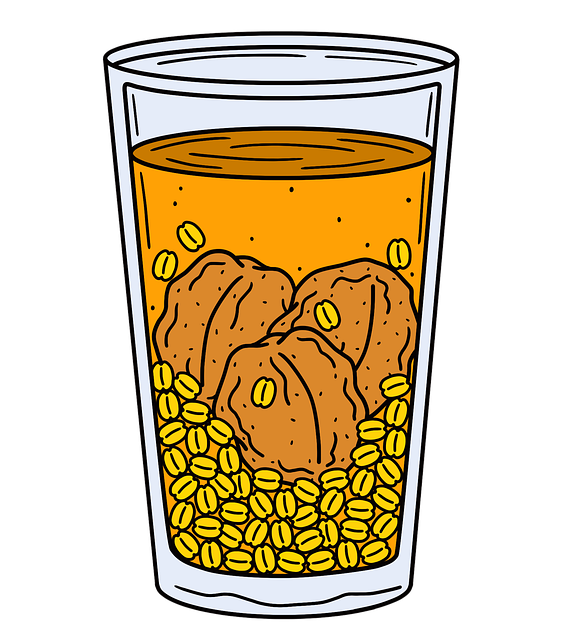 Free Mote Con Huesillos Traditional Drink illustration and picture